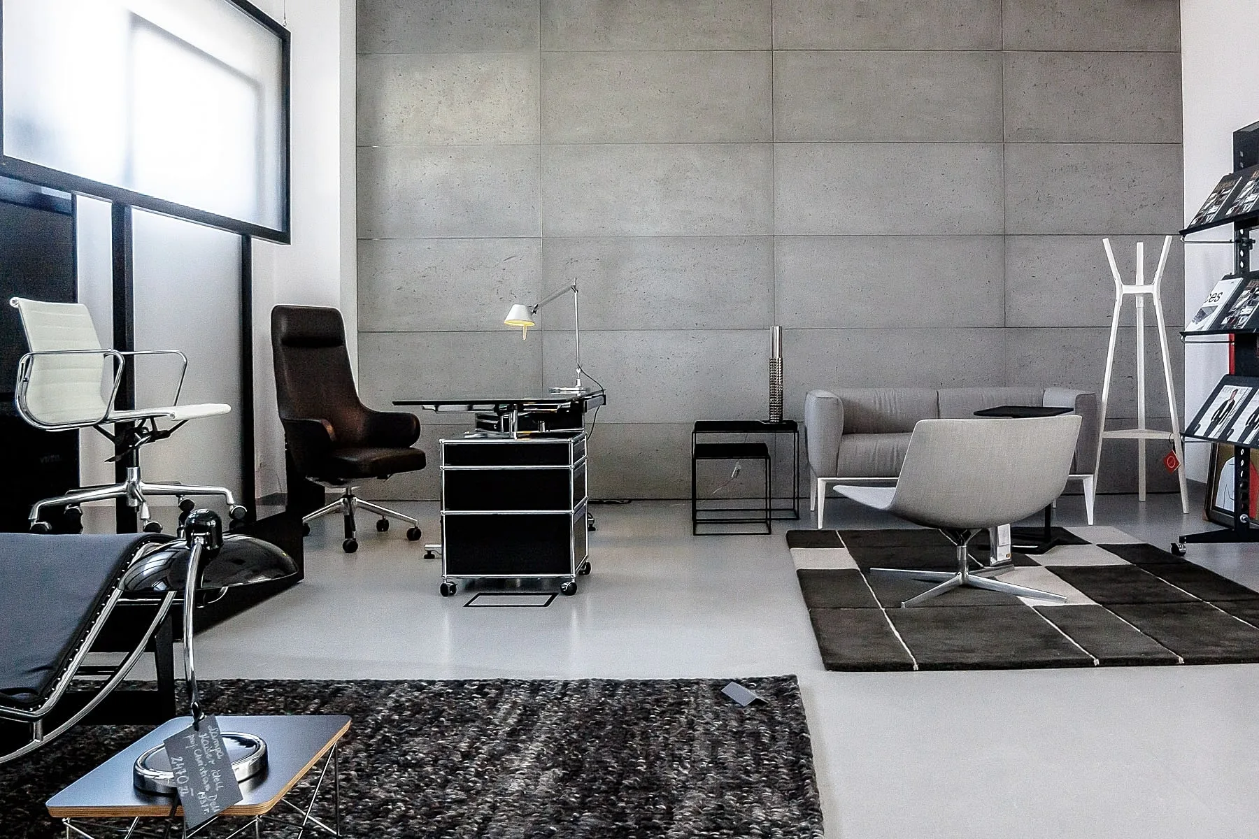 Beton architektoniczny — przestrzenie komercyjne A∙TAK DESIGN / Łódź