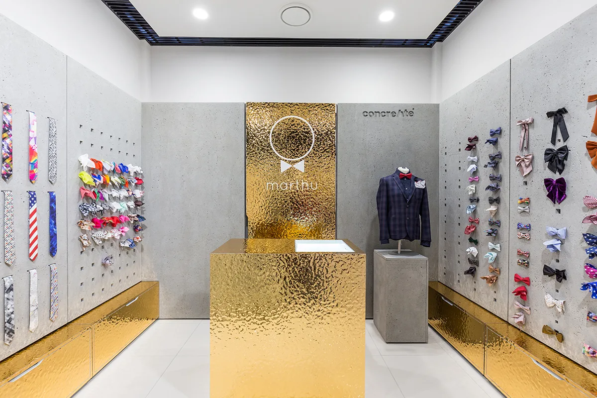 Marthu Salon / Warszawa — beton architektoniczny ConcreAte