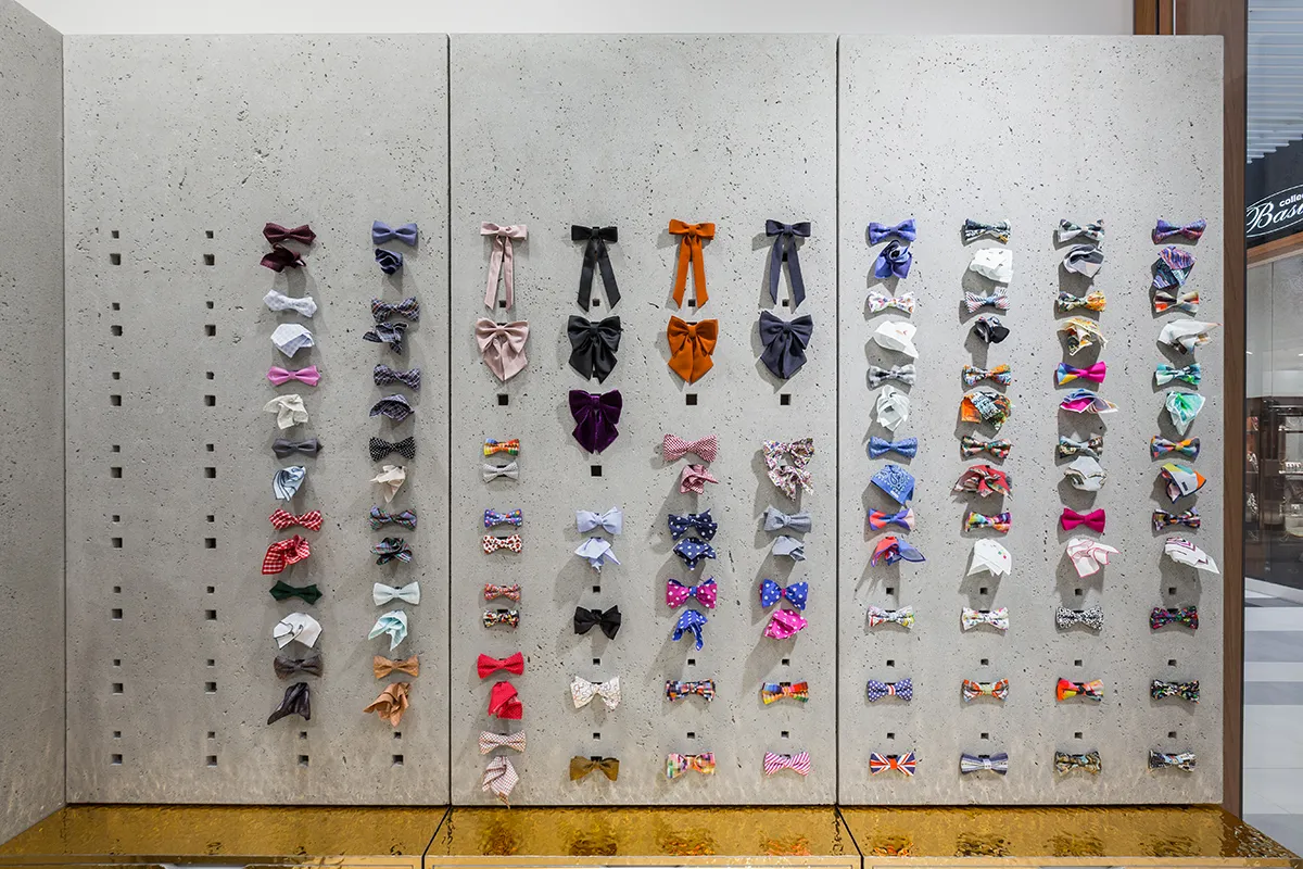 Beton architektoniczny — przestrzenie komercyjne Marthu Salon / Warszawa