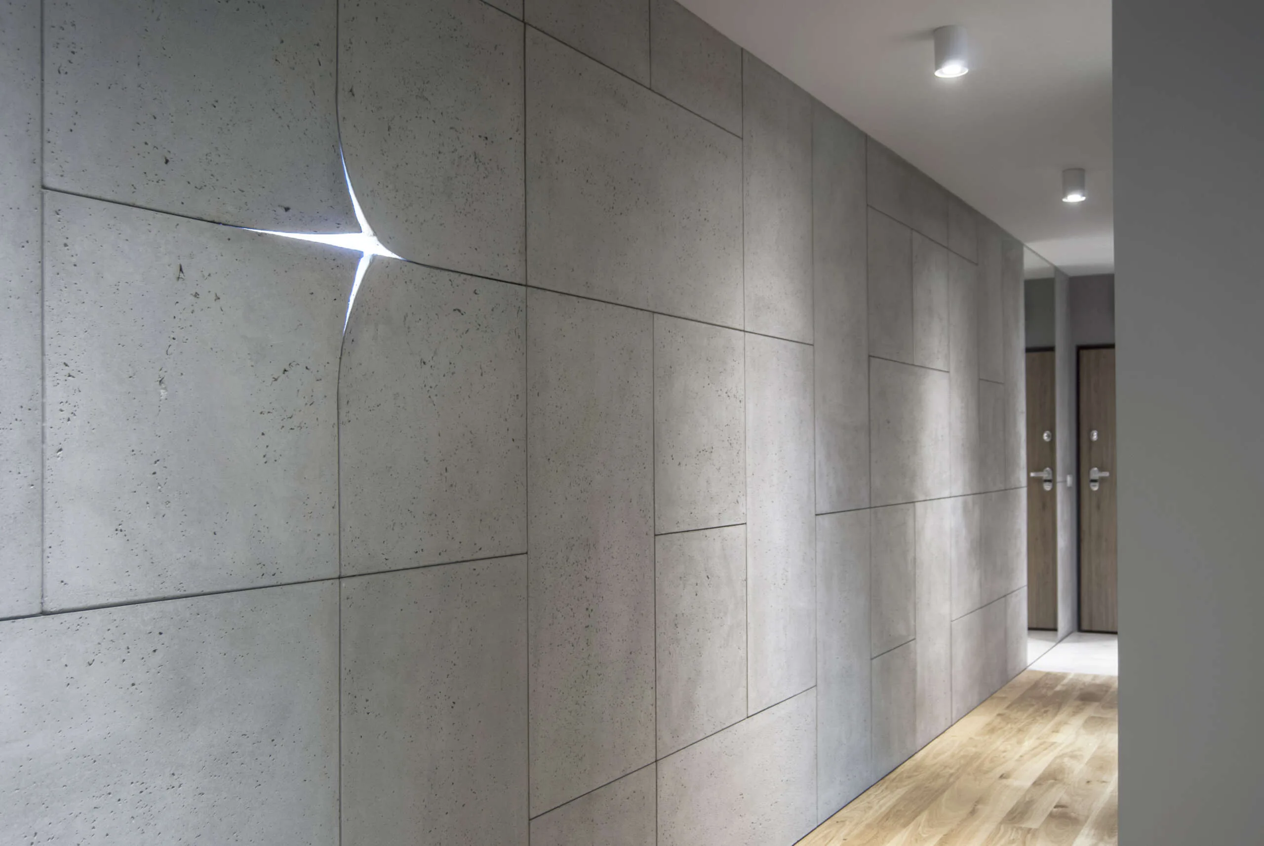 Płyty betonowe concreAte common — hol Kraków