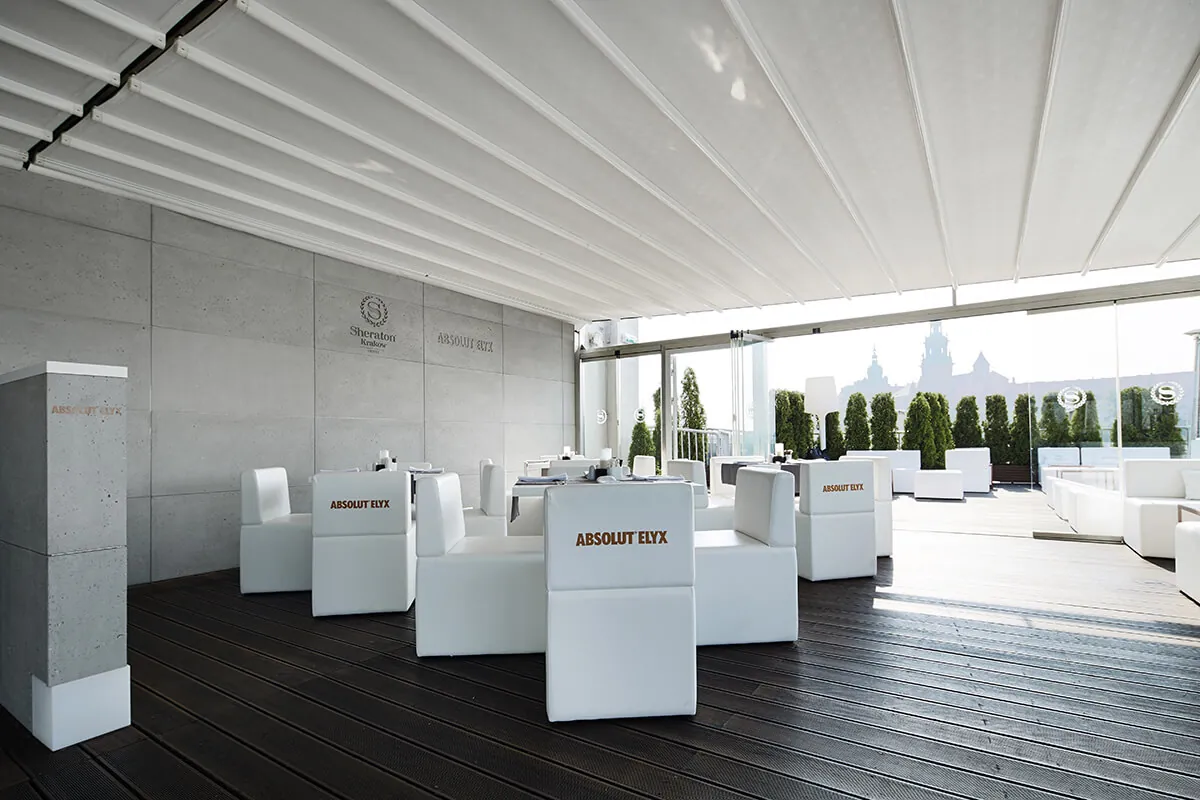 Beton architektoniczny — hotel Sheraton / Kraków