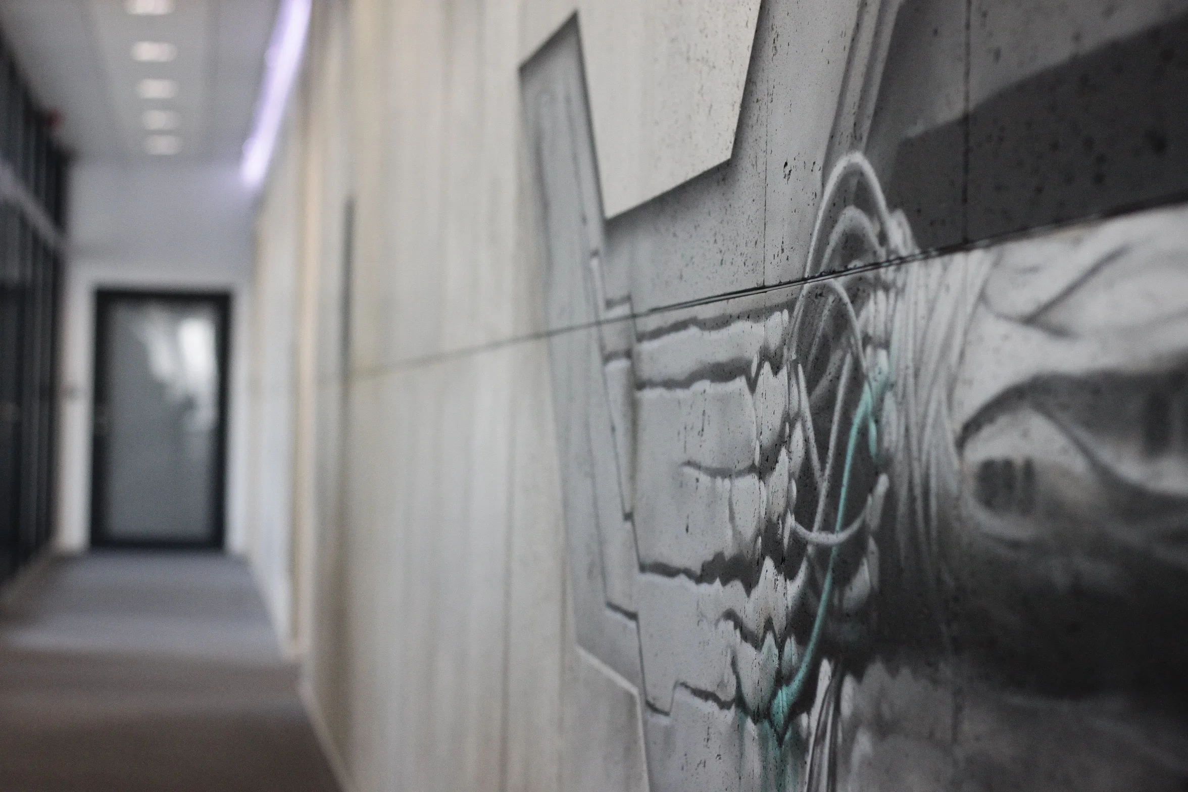 Beton architektoniczny — biuro Siedziba Firmy ESET / Kraków